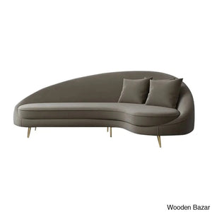Luxury Curved 3 Seater Sofa-5