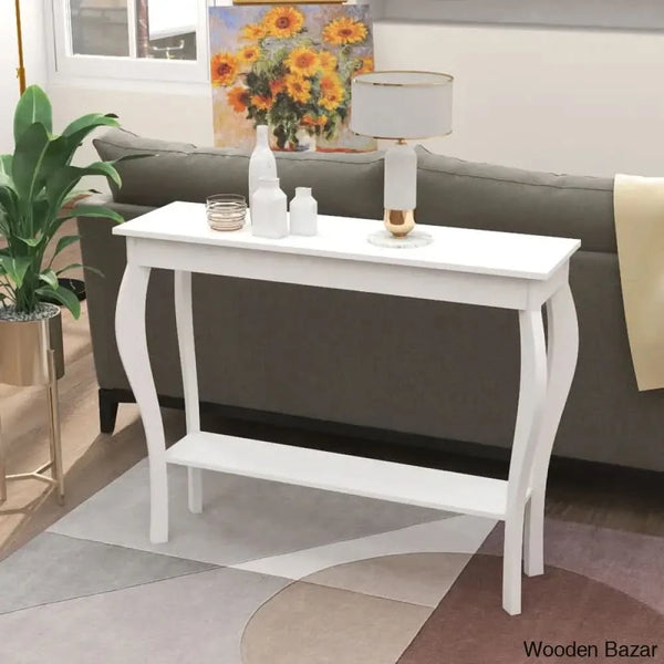 Hardwood Side Table - Console Table