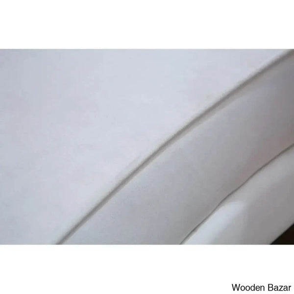 Wooden Bazar Curved Sofa-19