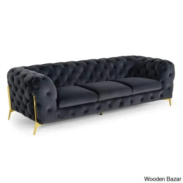 Wooden sofa set
