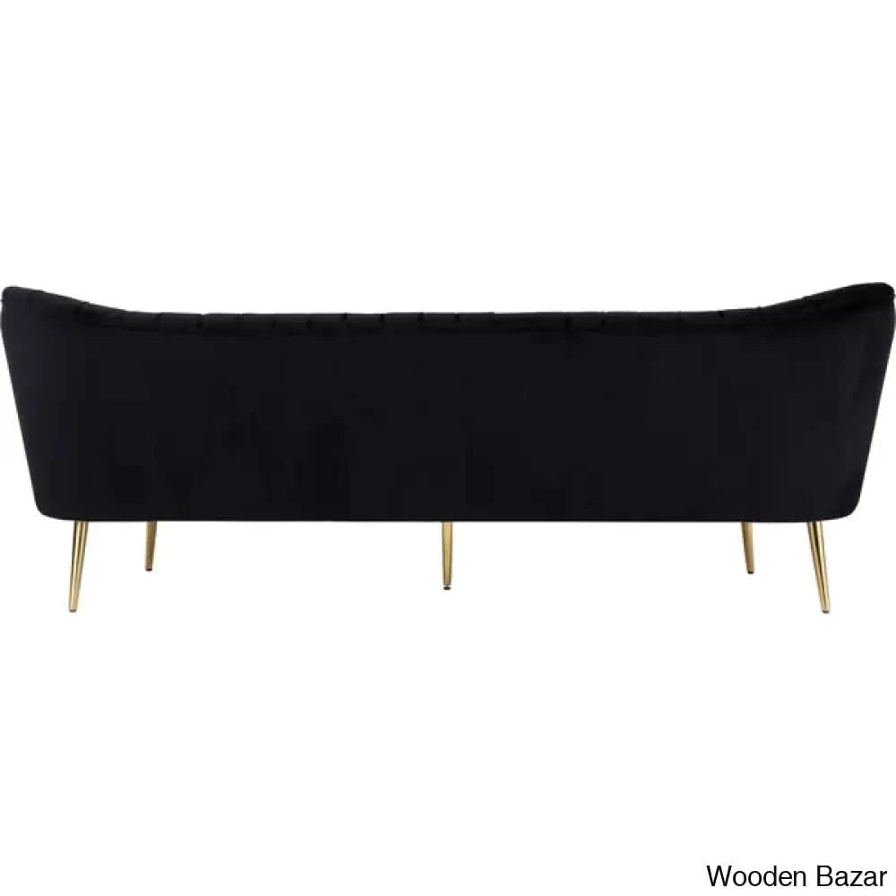 Wooden 3+2+1 Seater Sofa 
