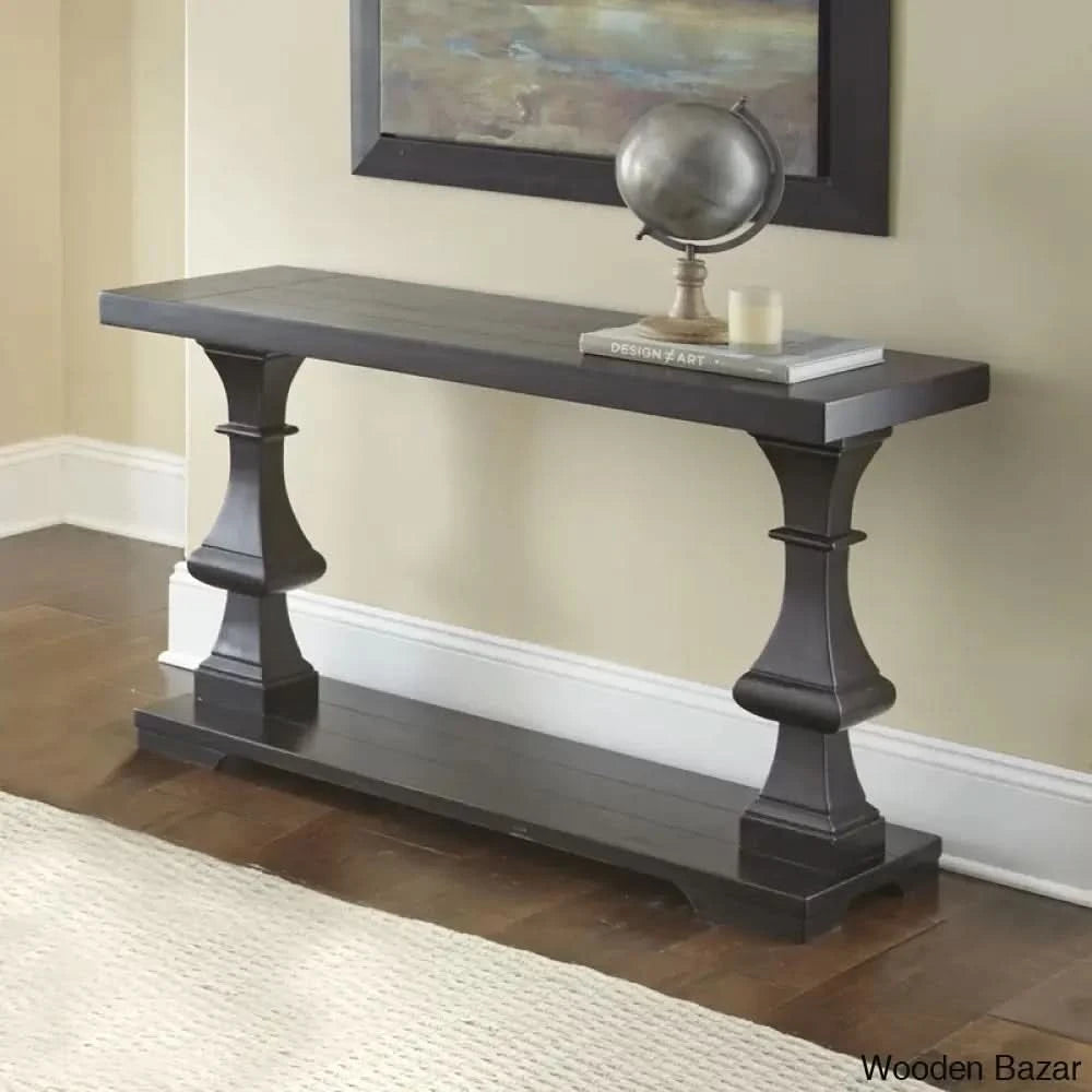 Hand Carved Console Table - Coffee Table 