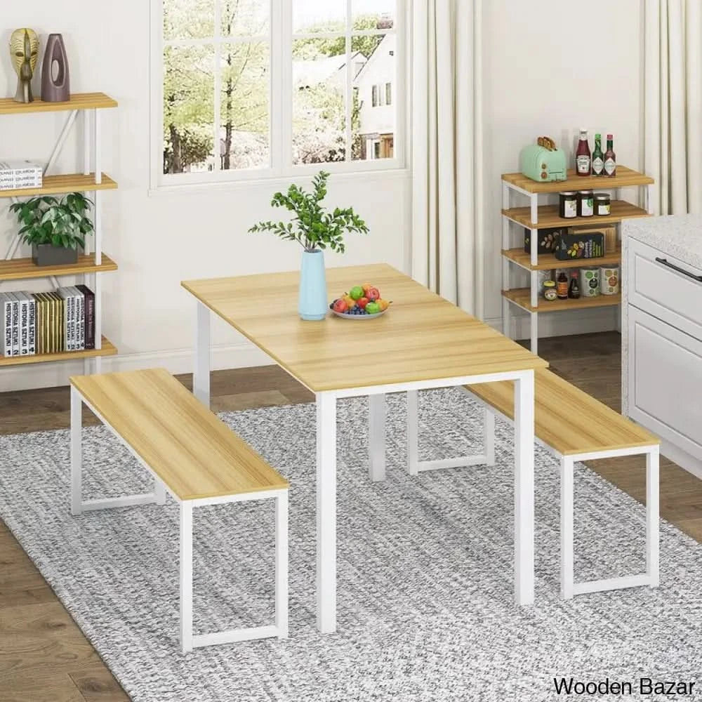 This Dining Tables Set Made with unique Design that looks great for your dining room cafes, and restaurant