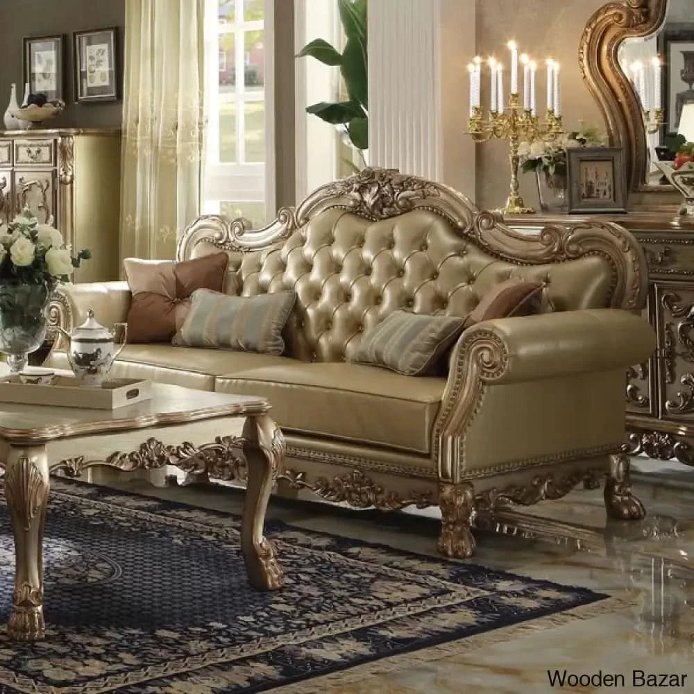 This Unique Hand Carving Sofa sets Made and transform in best carving design Model.