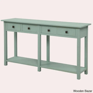 Carved Side Table - Console Table 