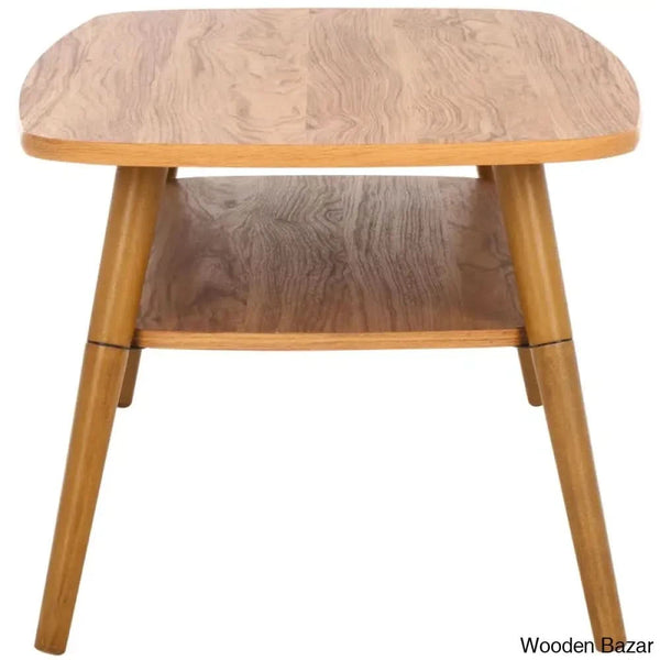 Yashon Coffee And Center Table - Wooden Bazar