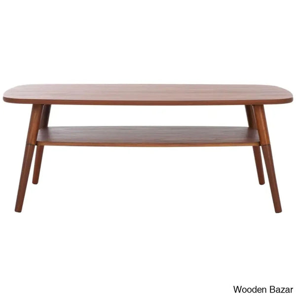 Yashon Coffee And Center Table - Wooden Bazar