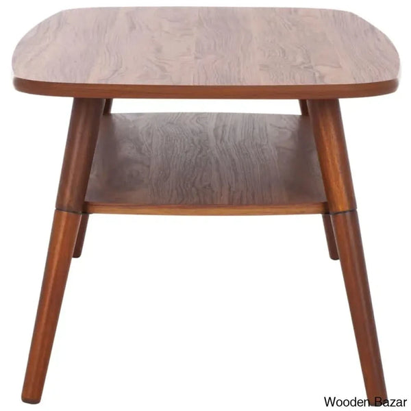 Yashon Coffee And Center Table - Wooden Bazar