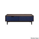 Yonday Coffee And Center Table Dark Brown/Navy Blue