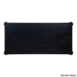 Yorick Elegantly Designed Teak Wood Post Dining Table - Wooden Bazar
