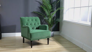 Mary 28.5'' Wide Tufted Armchair