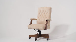 State Line Velvet Executive Chair